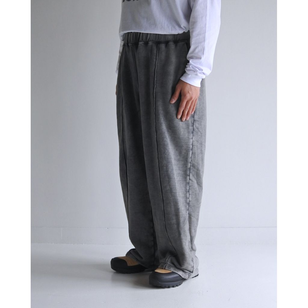 ANACHRONORM PIN TUCK WIDE SWEAT PANTS