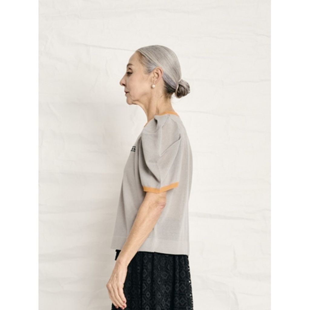 THOMAS MAGPIE knit power shoulder tops