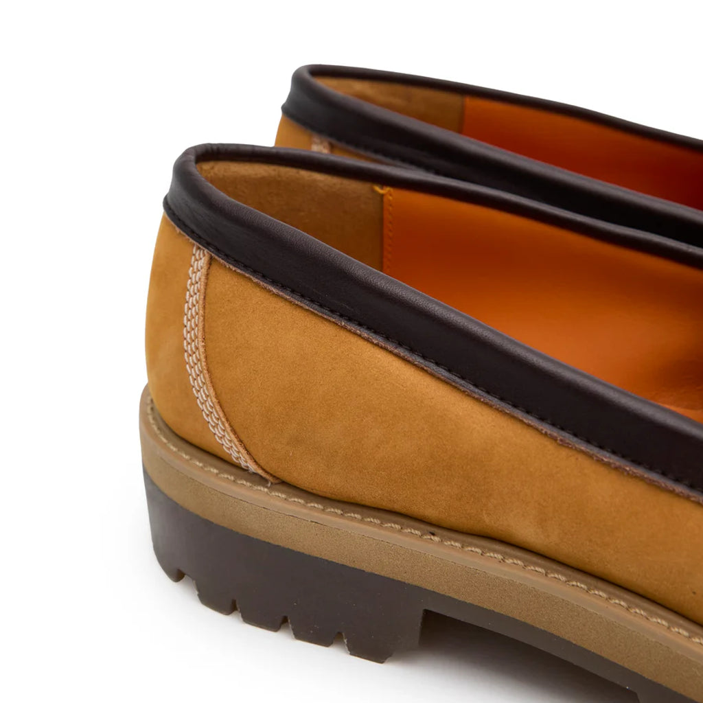 MAGIC STICK Basic Coin Loafer by Tomo & Co. (YELLOW NUBUCK)