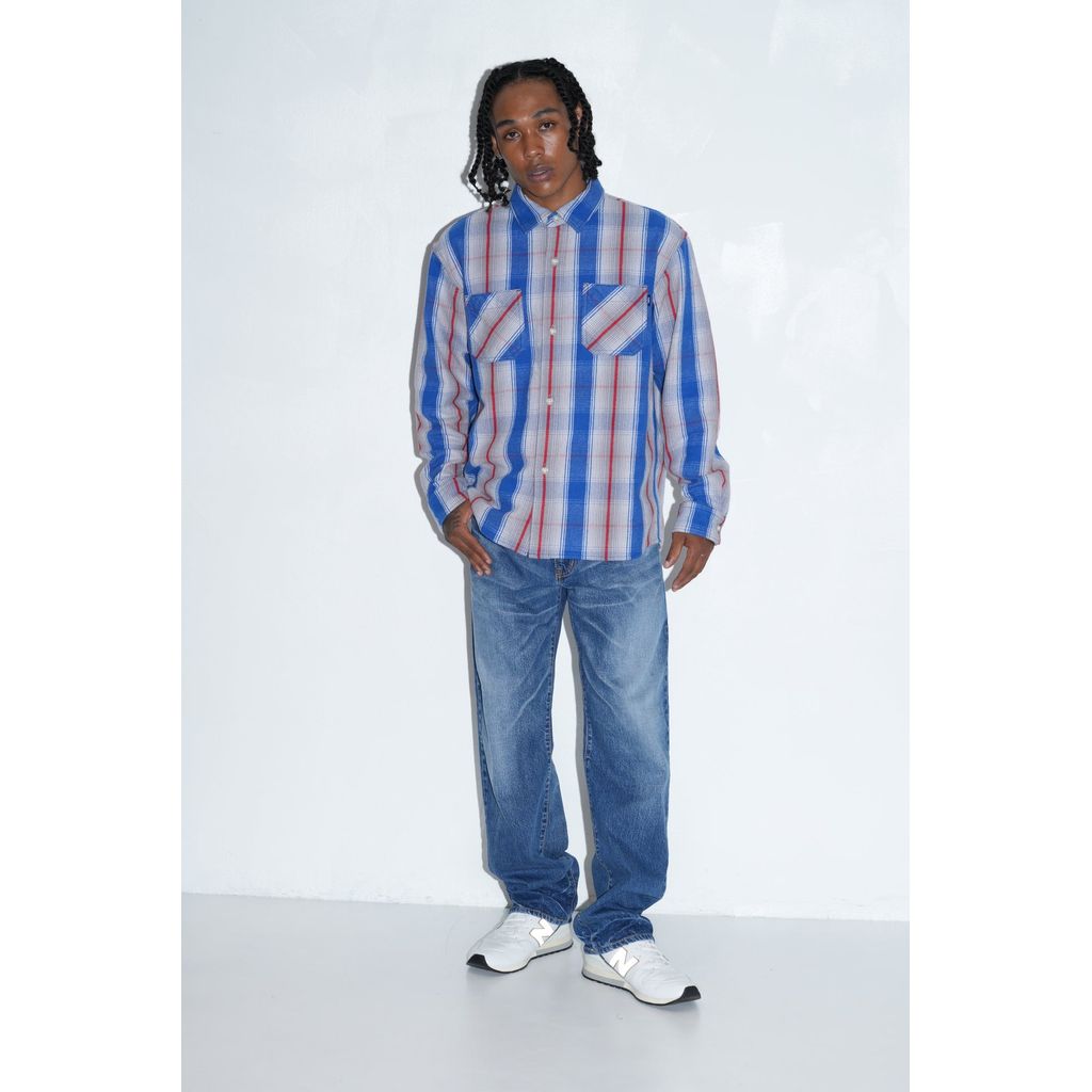RATS COTTON FLANNEL CHECK SHIRT
