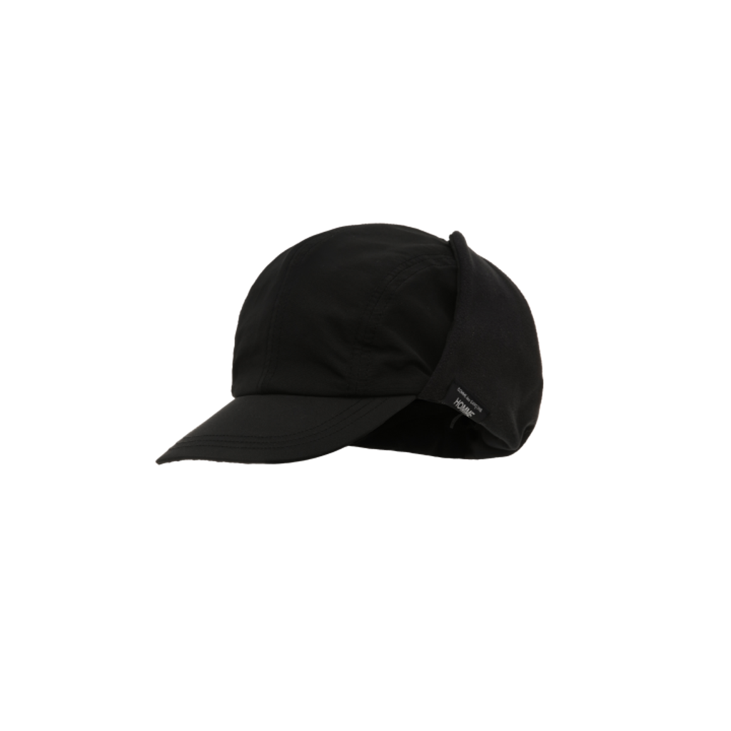 COMME des GARCONS HOMME EAR CUFF CAP(Black)
