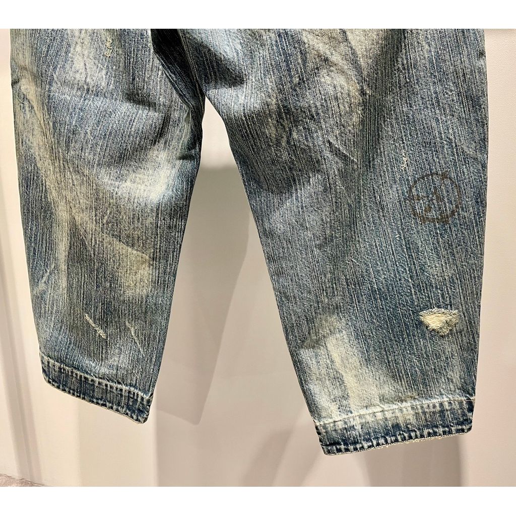 PORTER CLASSIC STEINBECK DENIM POCKET PANTS VINTAGE CUSTOM