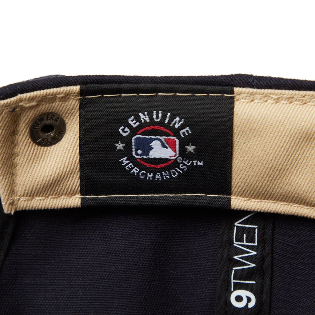 NEW ERA 9TWENTY Khaki Sweat Band ニューヨーク・ヤンキース ネイビー カーキスウェットバンド