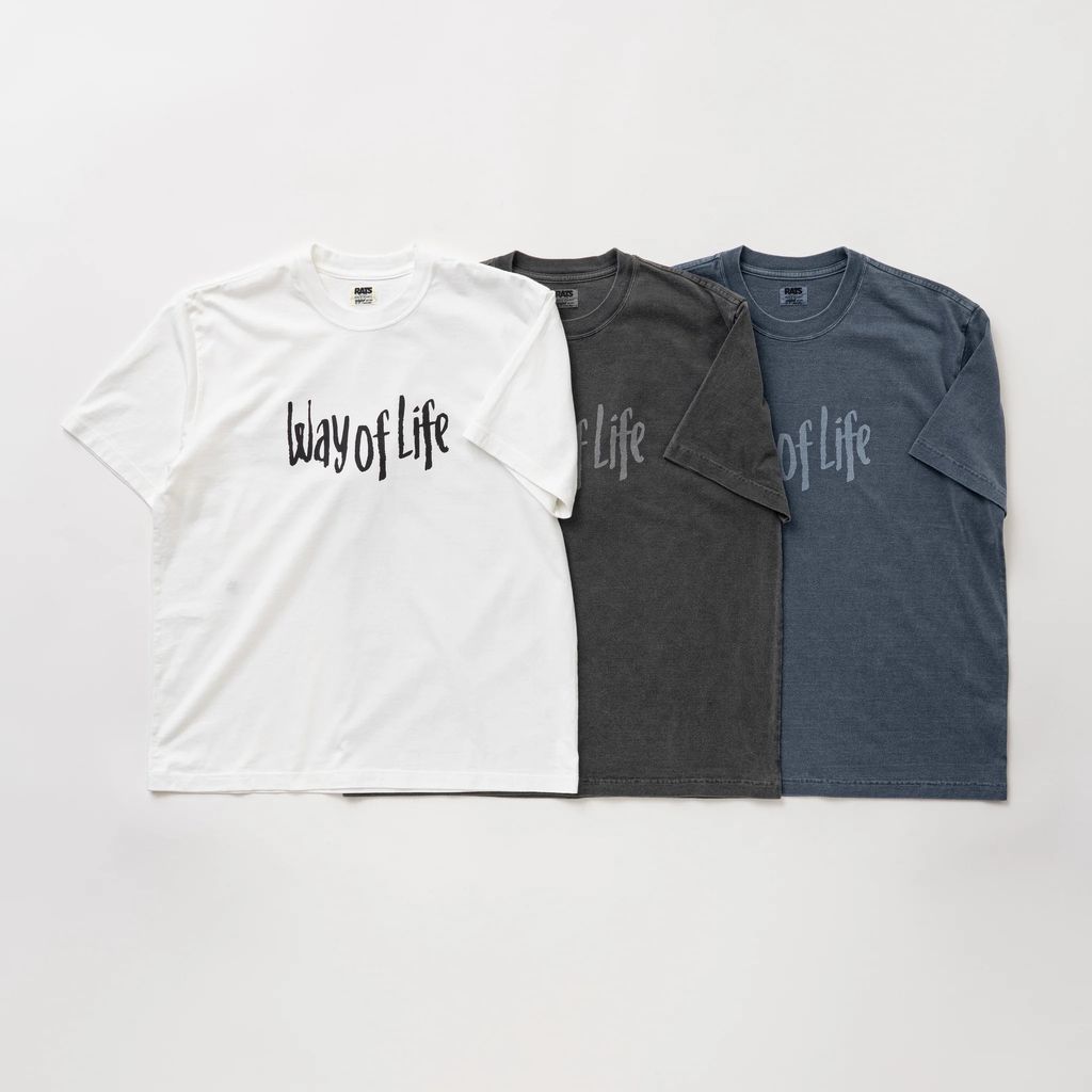RATS WAY OF LIFE TEE 26'RT-0601(WHITE)