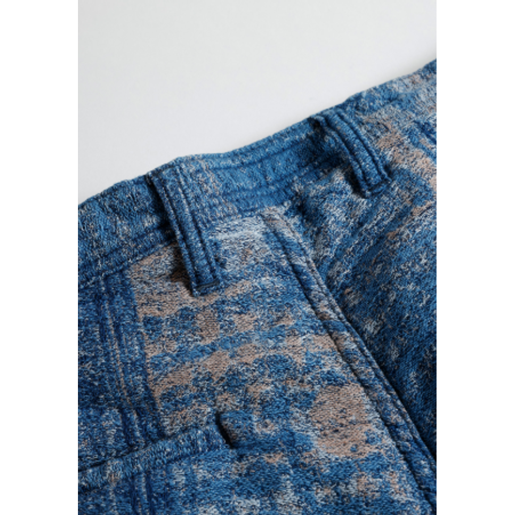 【予約商品】 FDMTL BORO JAQUARD WIDE PANTS 3YR WASH