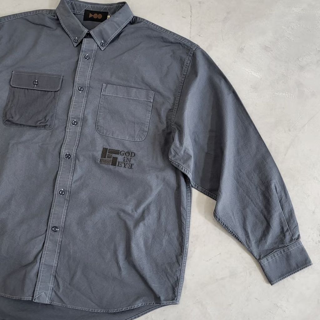 VOO NEO INDIGO SHIRTS (GRAY)