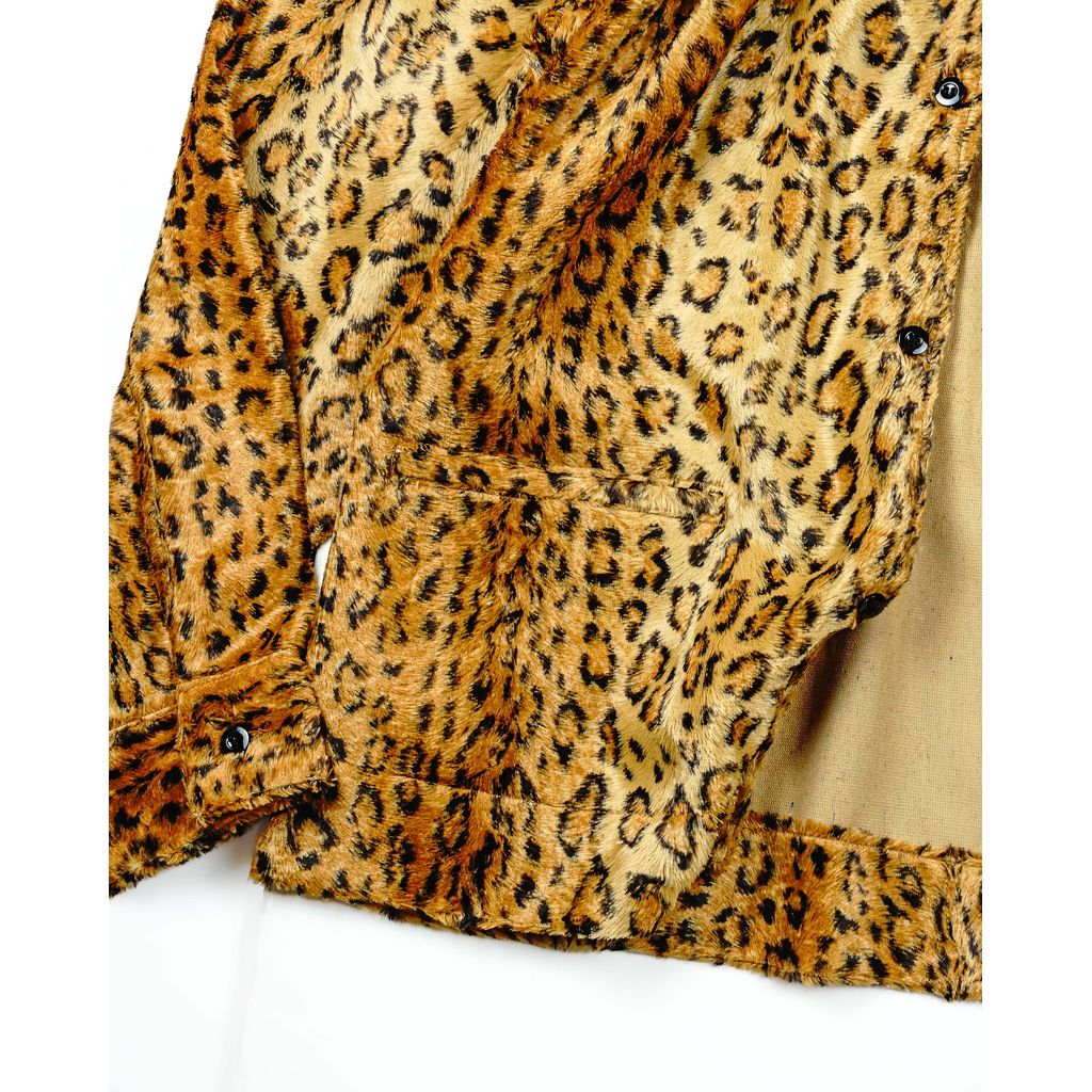 ANDFAMILYS Rayon Leopard Shaket