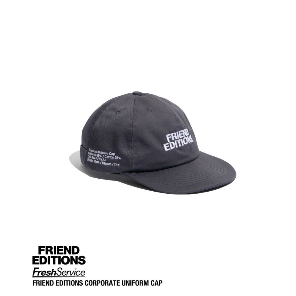 FreshService×FRIEND EDITIONS "FRIEND EDITIONS CORPORATE UNIFORM CAP"