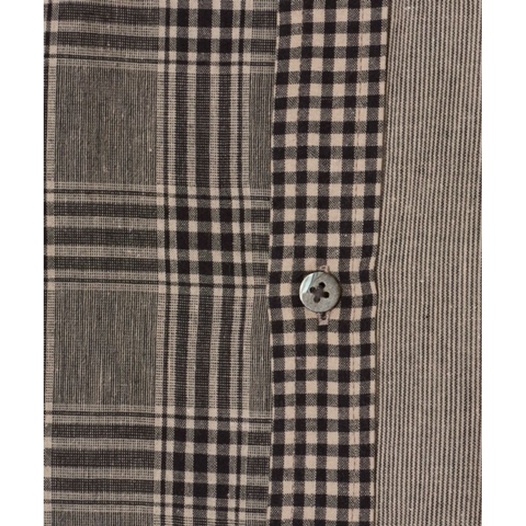 SUGARHILL CS LINEN BIG SHIRT CRAZY PATTERN
