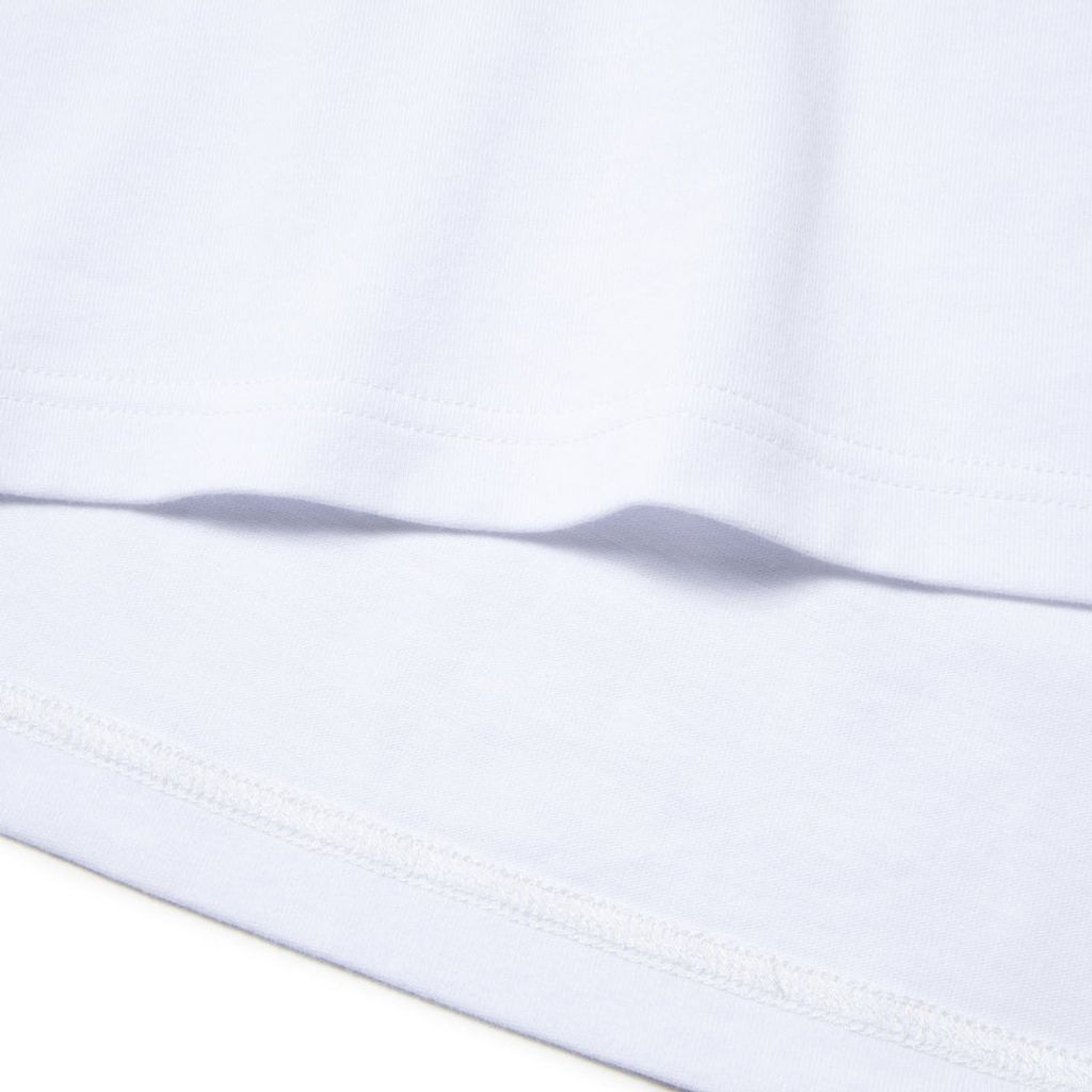 NEW ERA 半袖 コットン Tシャツ MLB Upside Down ロサンゼルス・ドジャース ホワイト レギュラーフィット