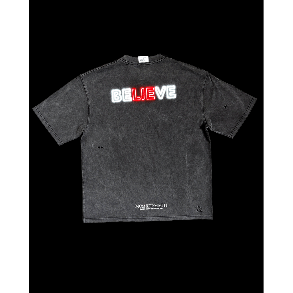 TALKING ABOUT THE ABSTRACTION TRANSCRIPTION ANGEL RING TEE
