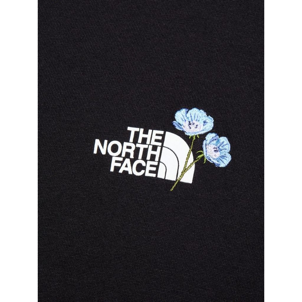 THE NORTH FACE ショートスリーブフラワーロゴティーメンズ Tシャツ