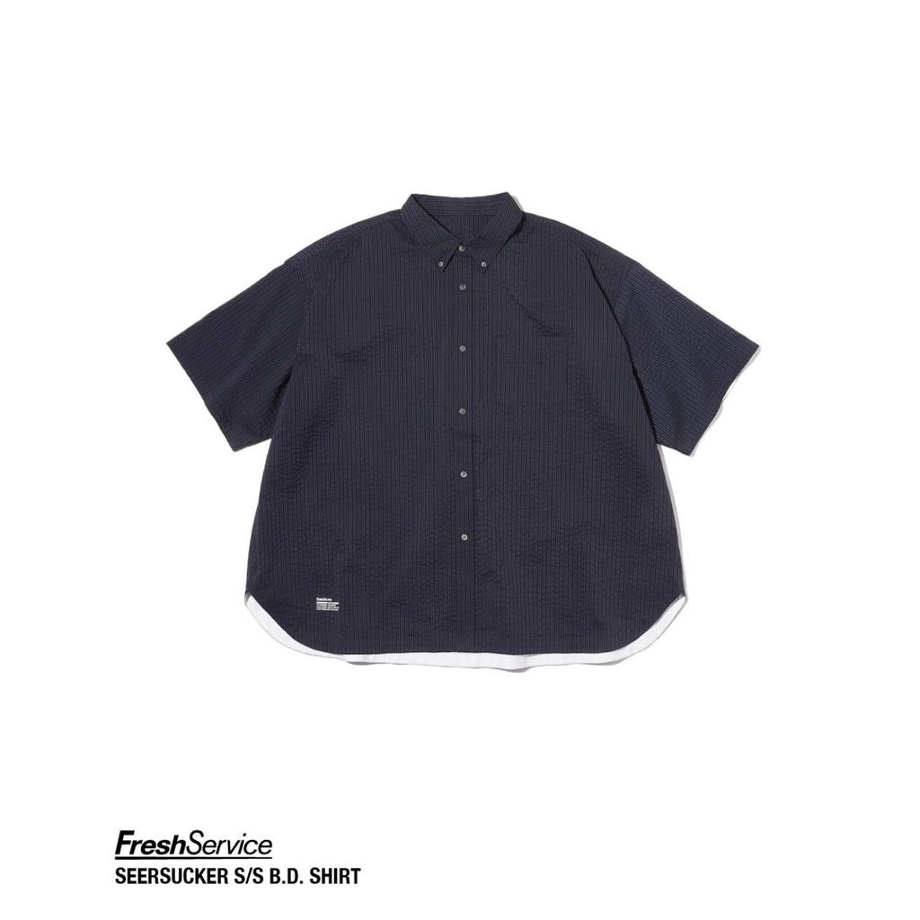 FreshService "SEERSUCKER S/S B.D SHIRT"