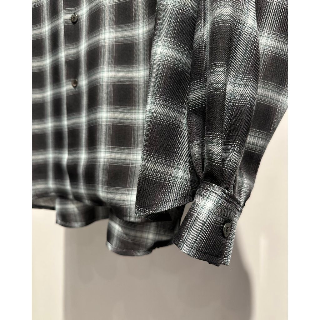 【MADE IN JAPAN】LINEAGE HOMBRE CHECK SHIRTS(GREEN)