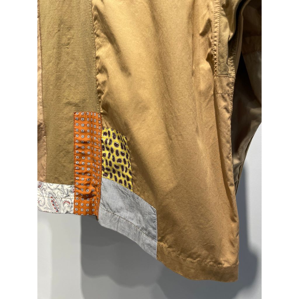 COMME des GARCONS HOMME 多素材MIX パッチワーク ジャケット