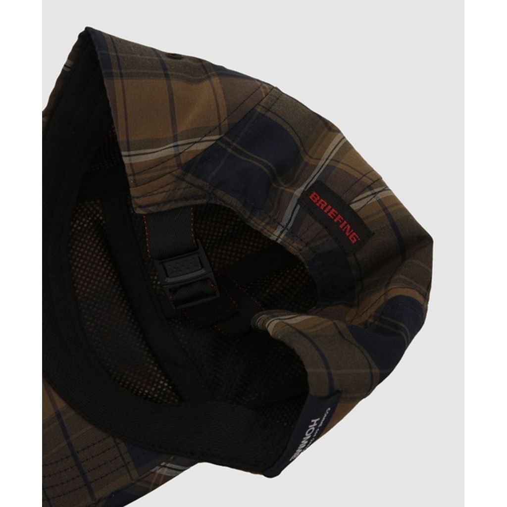 COMME des GARCONS HOMME 「BRIEFING」W-NAME CHECK PATTERN CAP