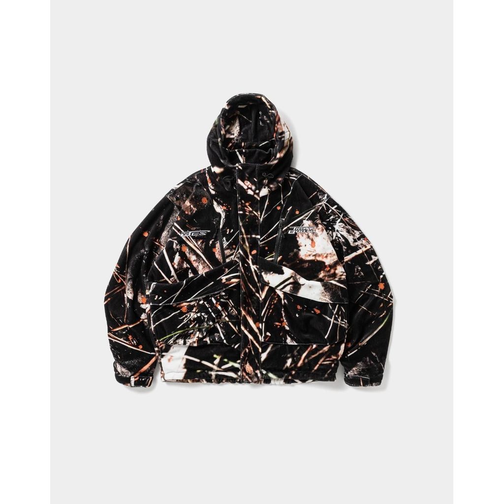 ジャケット・アウター TACTICAL VELOUR CAMO JKT TIGHTBOOTHxBES TIGHTBOOTH TACTICAL VELOUR CAMO JKT - TIGHTBOOTH x BES – MAROON