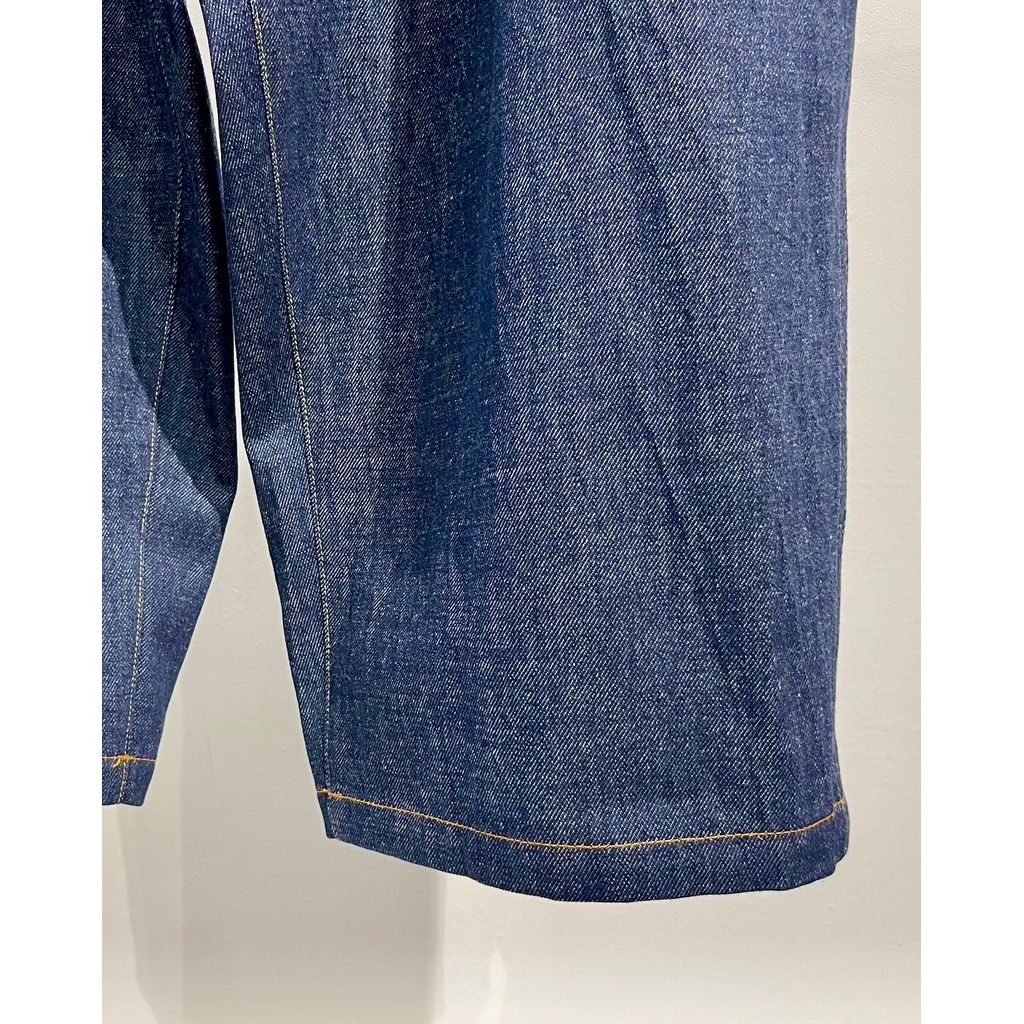 Y's for men 12oz DENIM PAINTER PANTS WITH COLOR COMBI STITCH