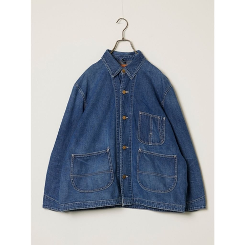 【予約商品】REMI RELIEF RN30389041 9.5oz ネップDENIM カバーオール 26ss