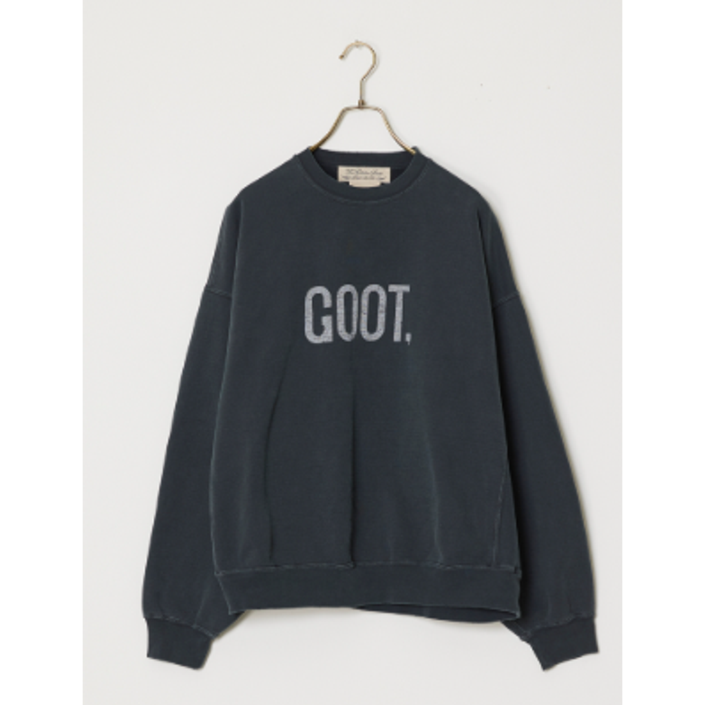 【予約商品】REMI RELIEF ダブルSP加工裏毛クルー(GOOT,)