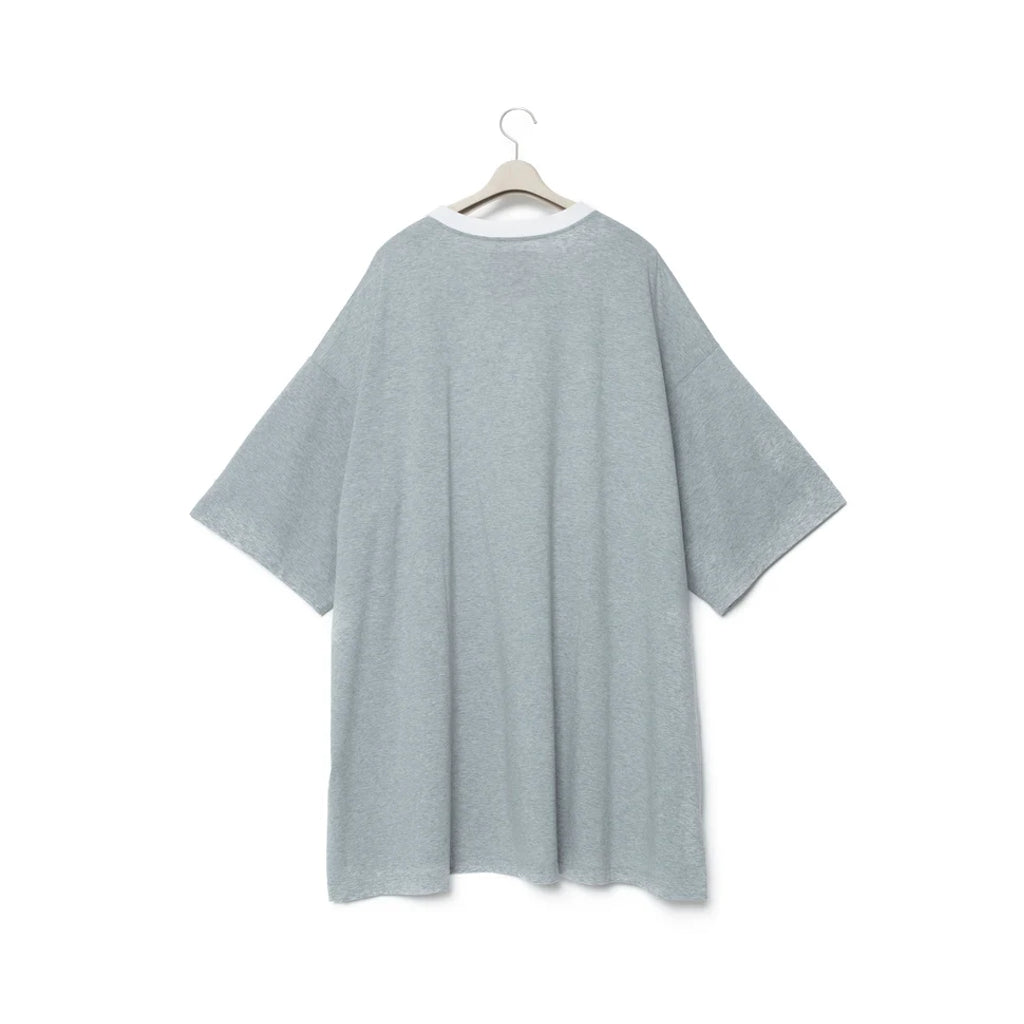 FUMITO GANRYU 2Way Mantle Tee - White X Gray