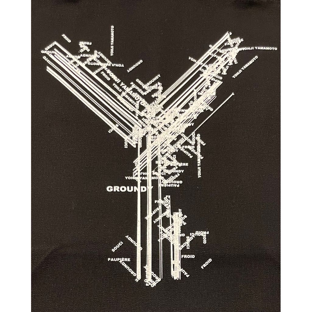 Ground Y COTTON CANVAS TOTE