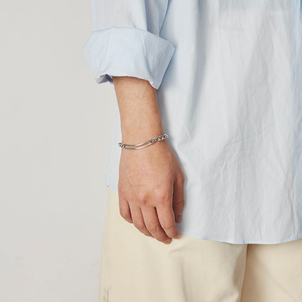 XOLO JEWELRY ID Homage Link Bracelet Single -6mm-17cm