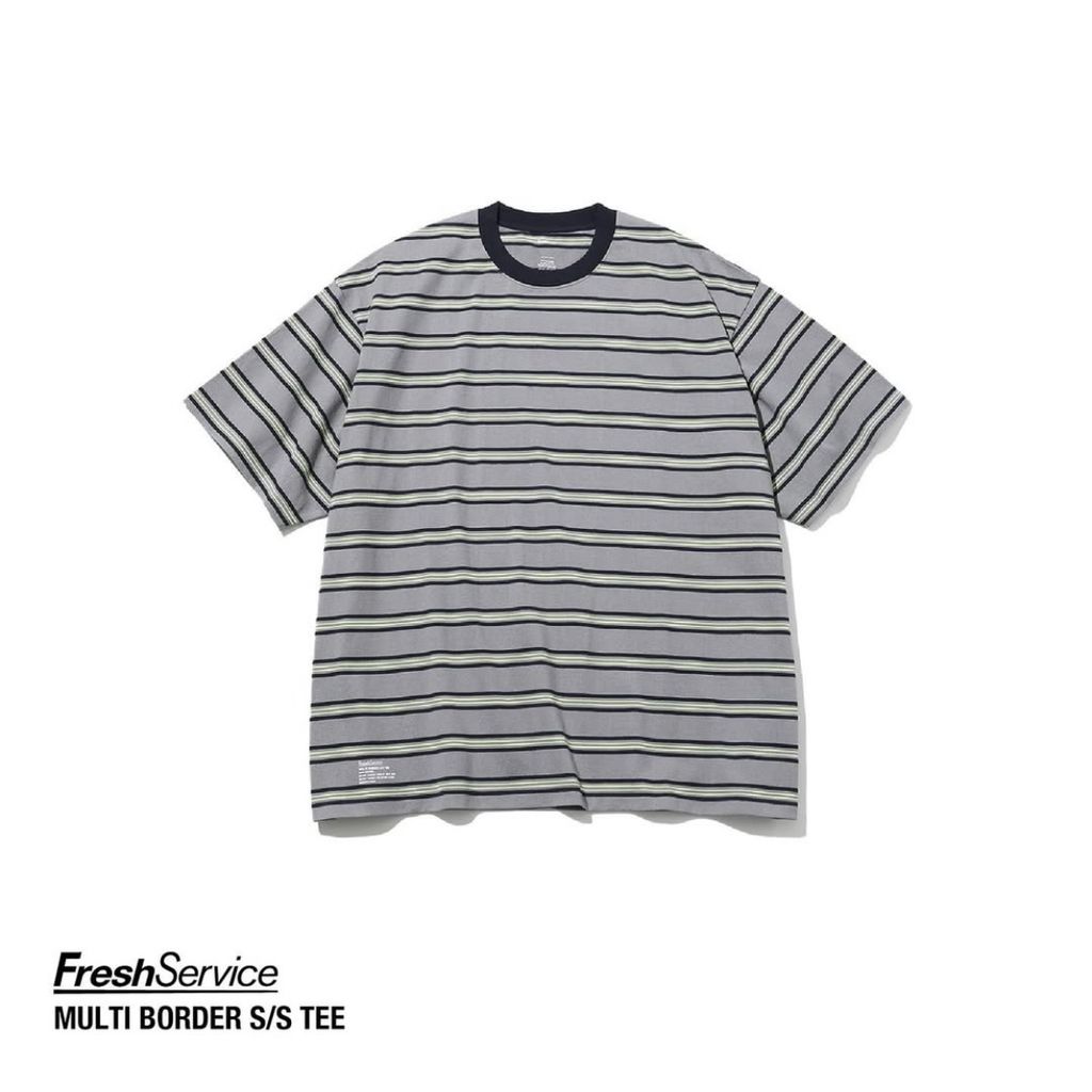 FreshSevice "MULTI BORDER S/S TEE"