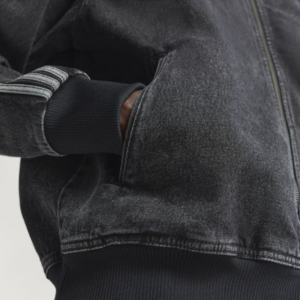 adidas originals アディカラー デニム ファイヤーバード トラックトップ(True Black Denim)