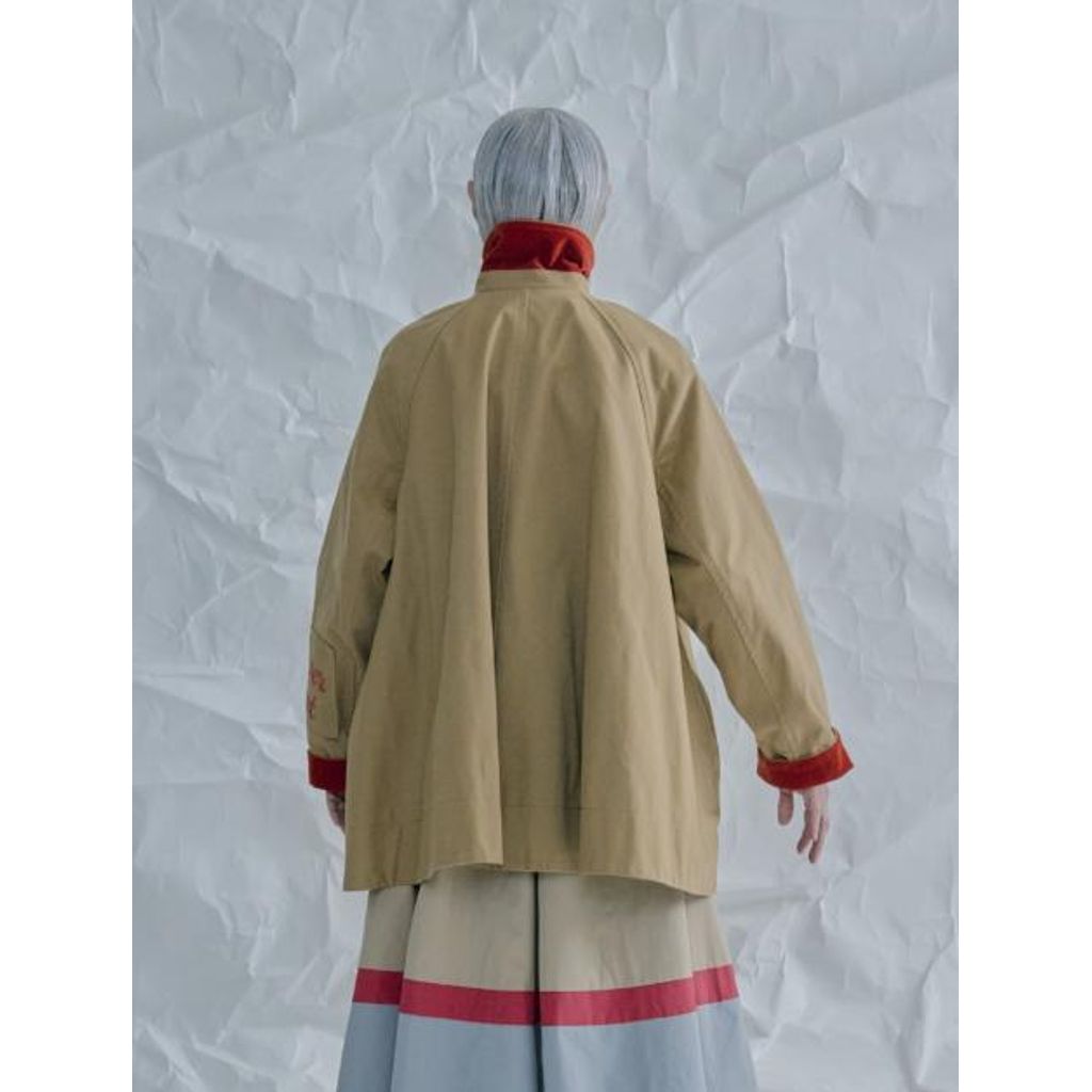 THOMAS MAGPIETHOMAS MAGPIE "Never lost" chino short coat