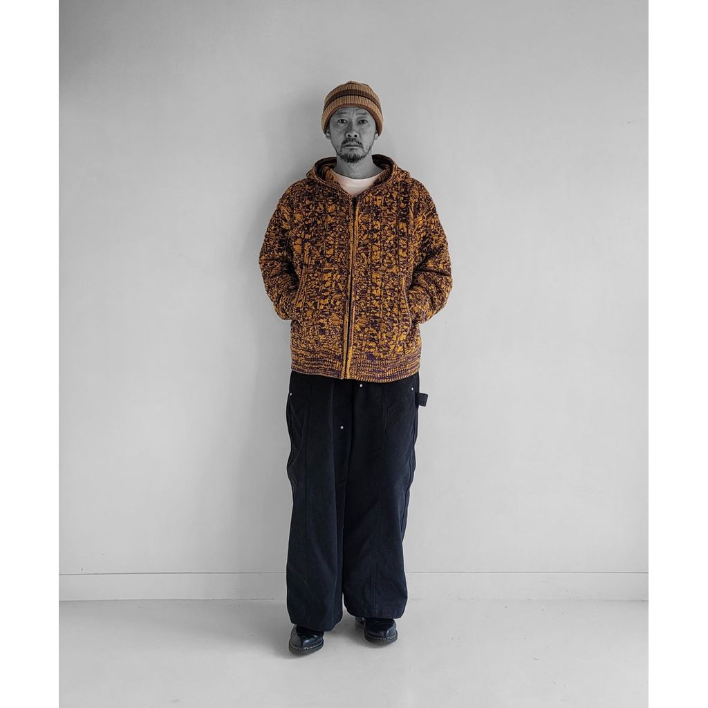 VOO F.Z.P MIX KNIT JACKET