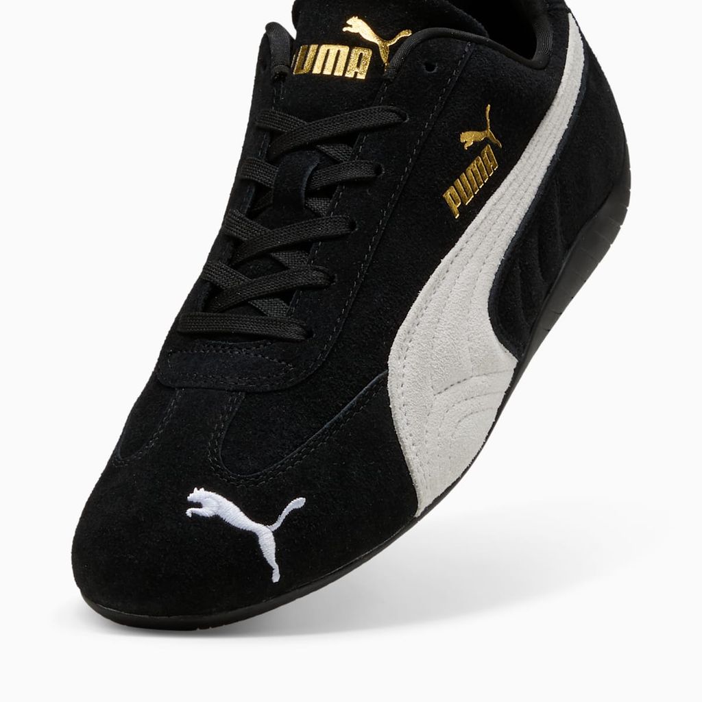 PUMA ユニセックス スピードキャット OG スニーカー(PUMA Black-PUMA White)