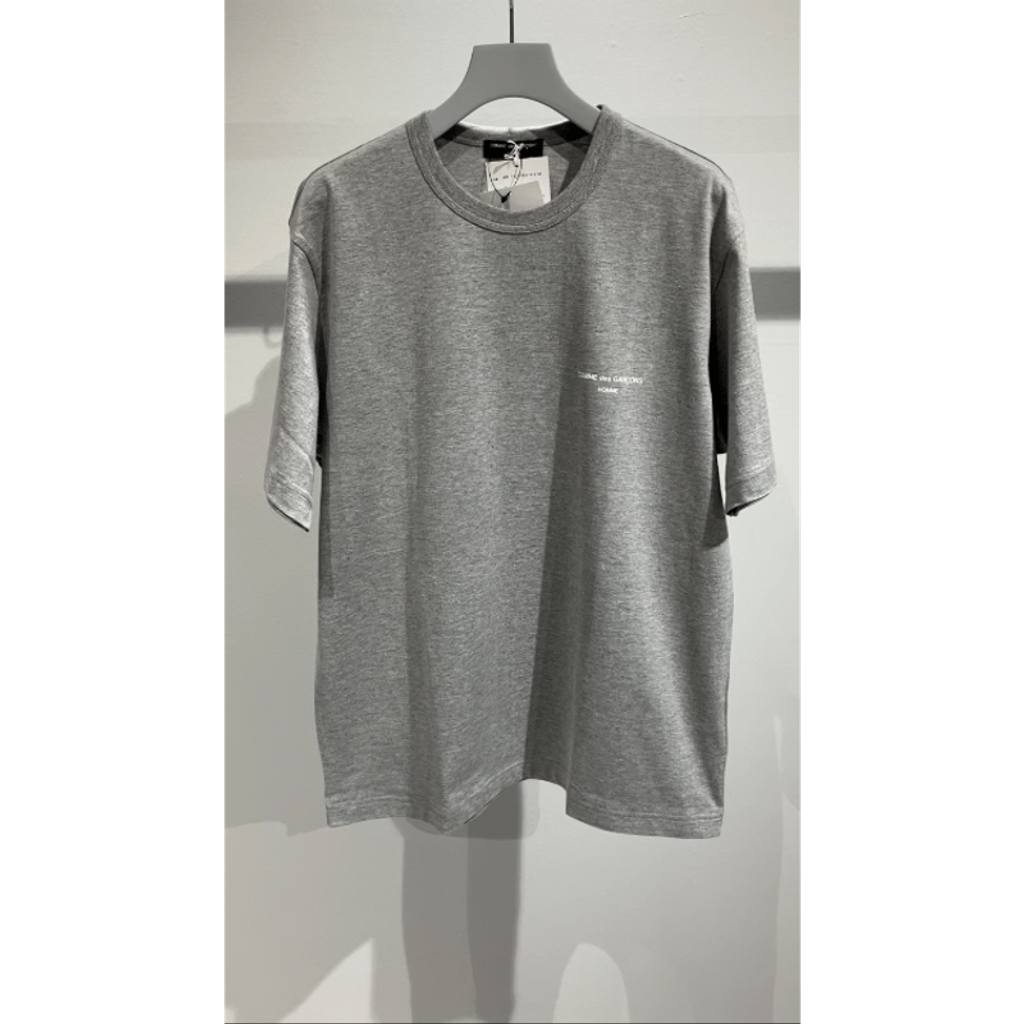 COMME des GARCONS HOMME COMME des GARCONS HOMME LOGO TEE(GRAY)