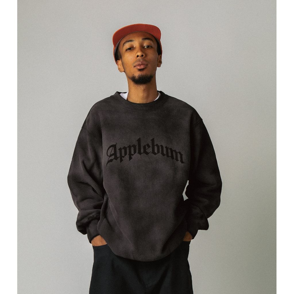 APPLEBUM AIRBRUSH CREW SWEAT / 2420404
