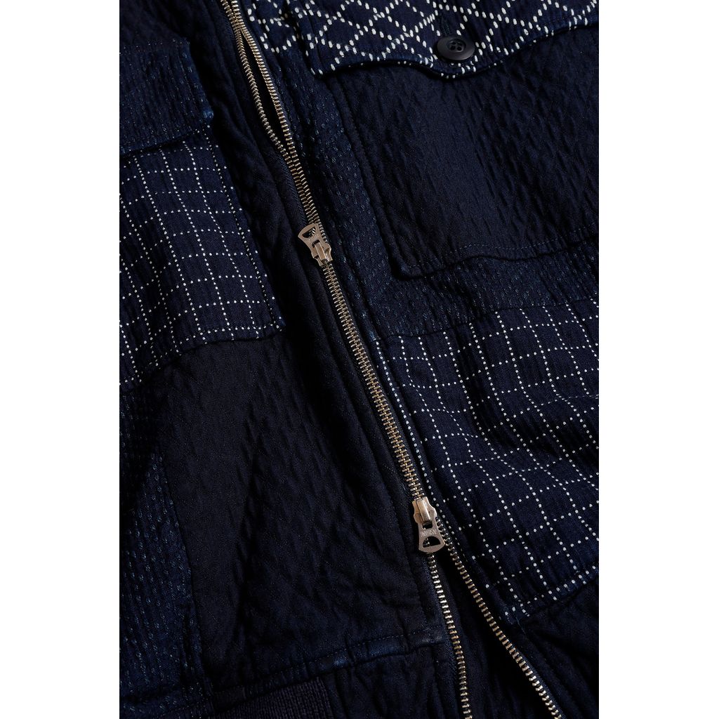 FDMTL PATCHWORK POCKET JACKET RINSE