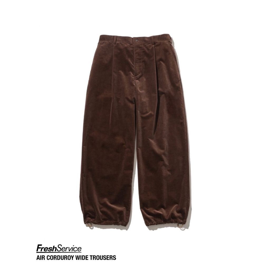 FreshService "AIR CORDUROY WIDE TROUSERS"