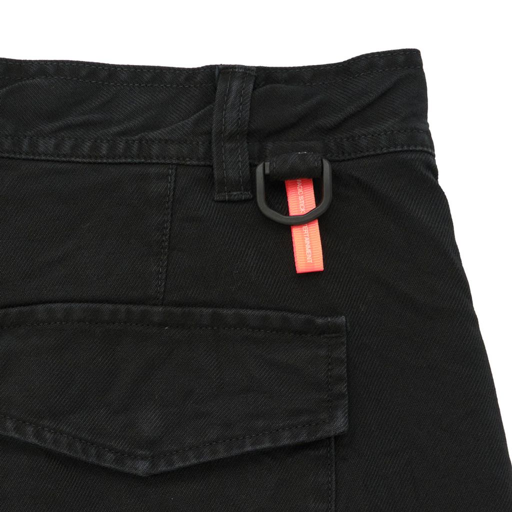 MAGIC STICK BARREL LEG TROUSERS (FADE BLACK) 26SS-MS2-012