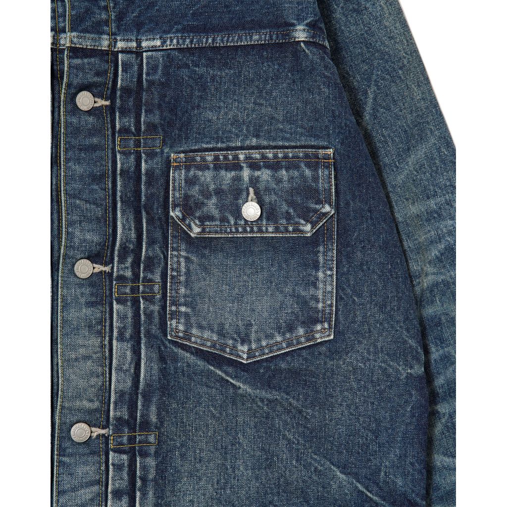 MASSES DENIM JKT H.WASH