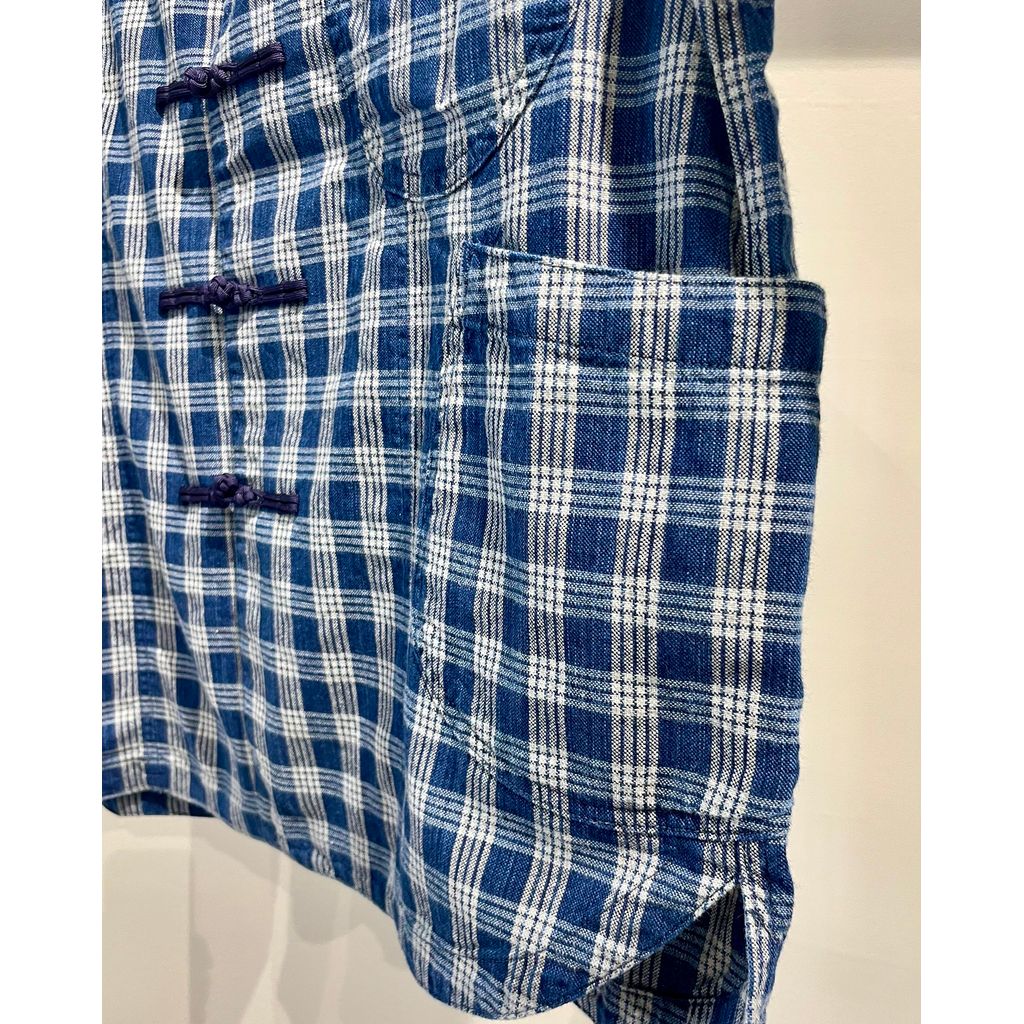 PORTER CLASSIC PALAKA LOCAL CHINESE JACKET - INDIGO