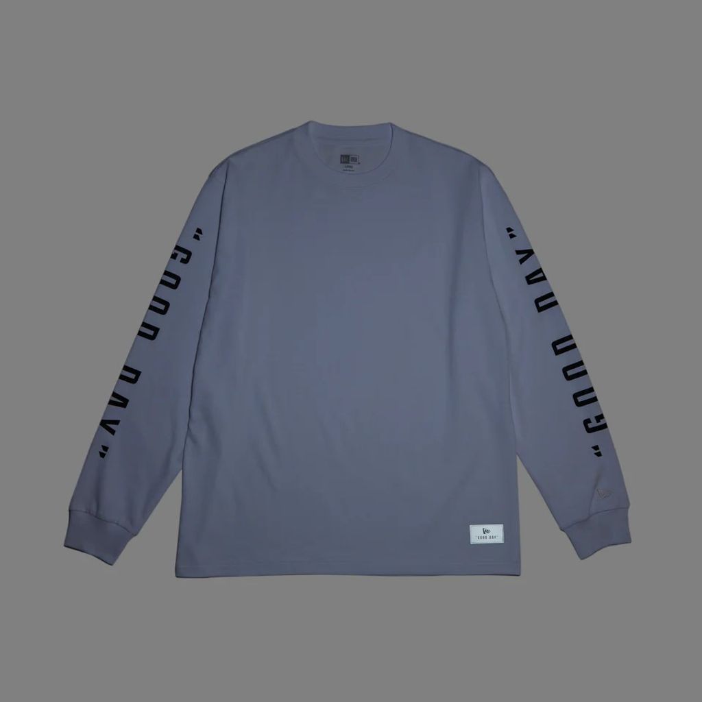 NEW ERA 長袖 オーバーサイズド パフォーマンス Tシャツ Angler Collection GOOD DAY