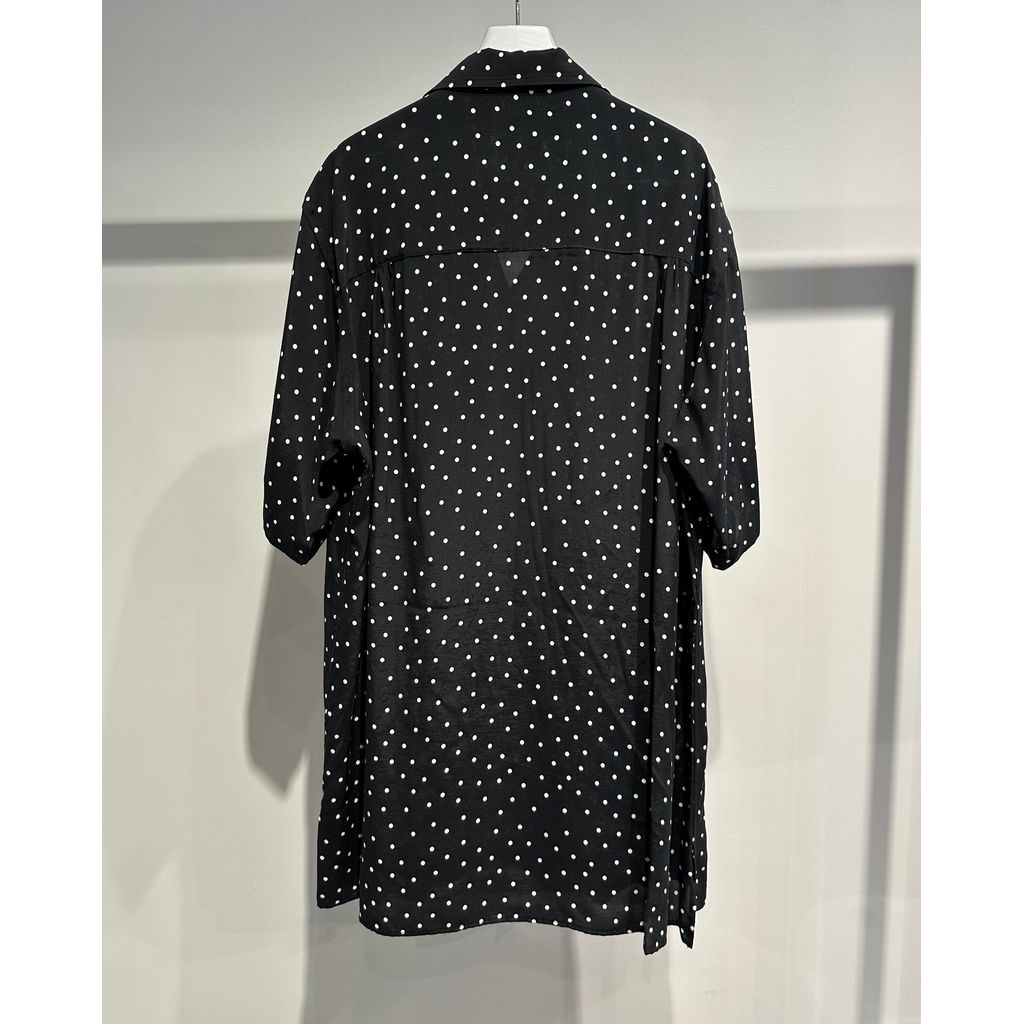 Y's for men POLKA DOT PATTERN ALOHA SHIRT