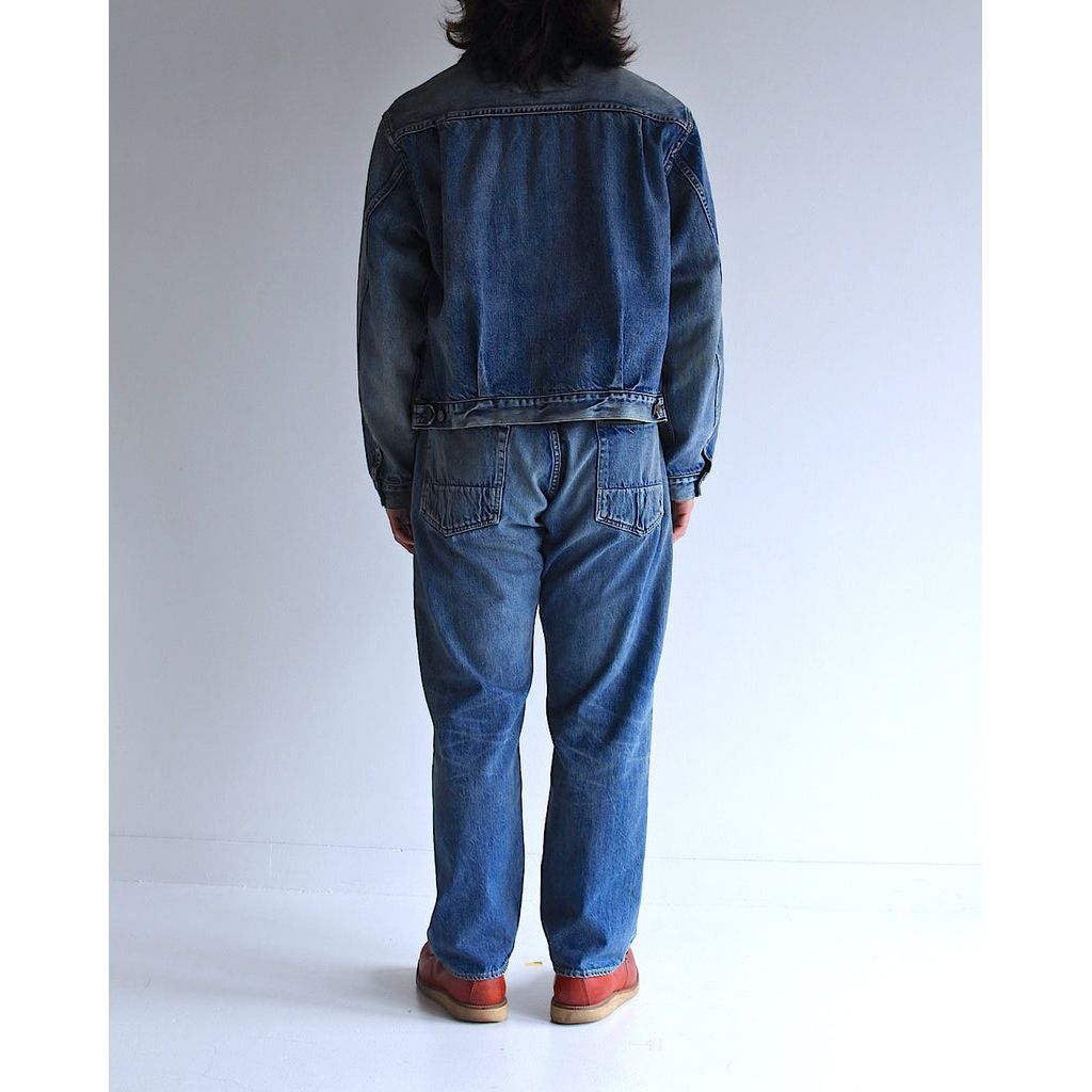ANACHRONORM FRONT TUCK DENIM JACKET
