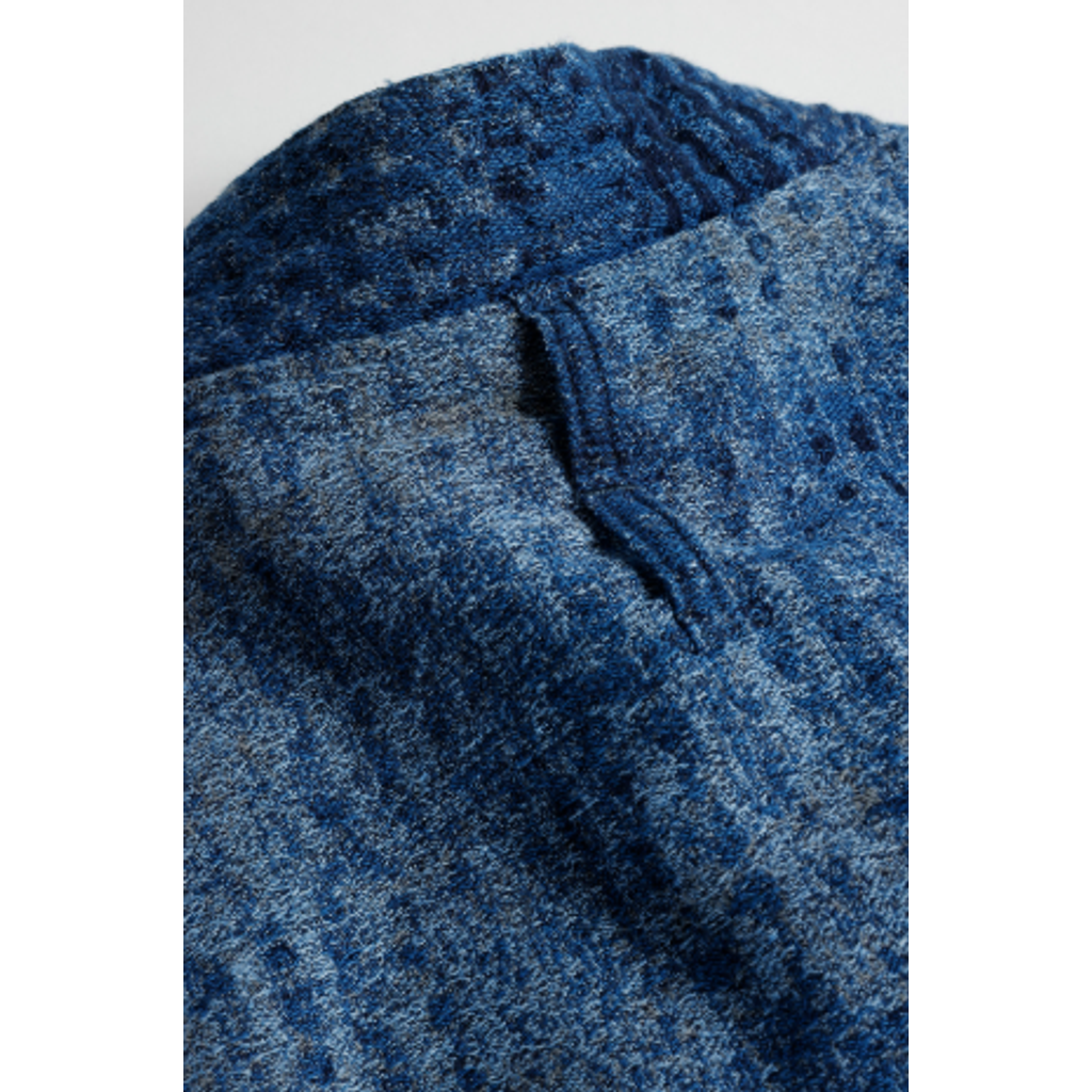 FDMTL BORO JAQUARD HAORI SHIRT RINSE