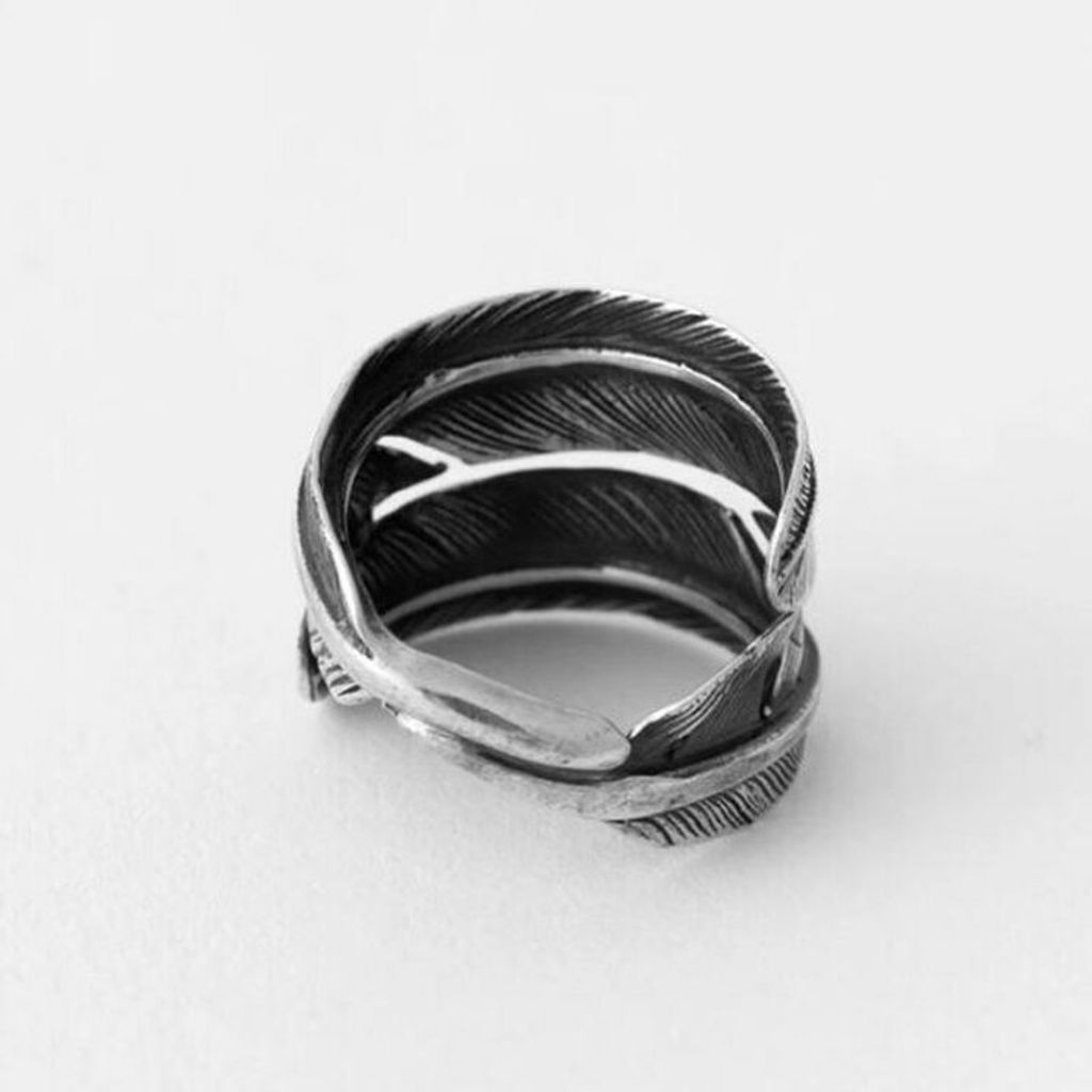 FANTASTIC MAN FEATHER RING 147 (Double)