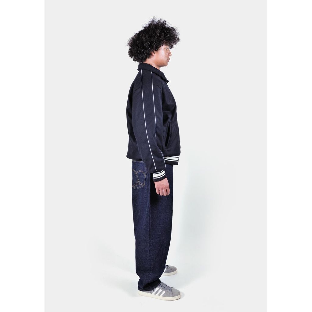 APPLEBUM COLLARED MELTON STADIUM JACKET / 2520604