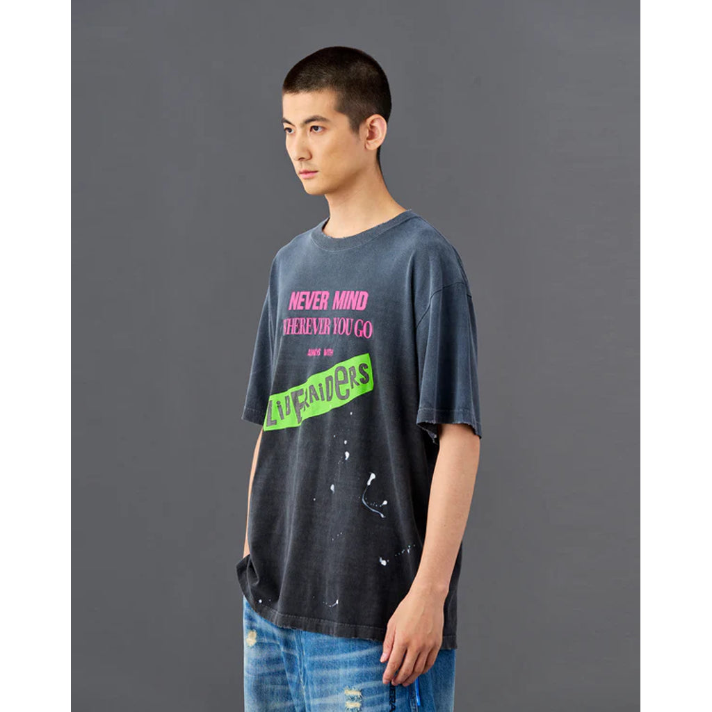 Liberaiders FADED PUNK LOGO TEE