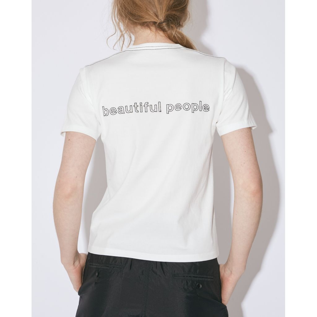 beautiful people 60/3 jersey outline logo T