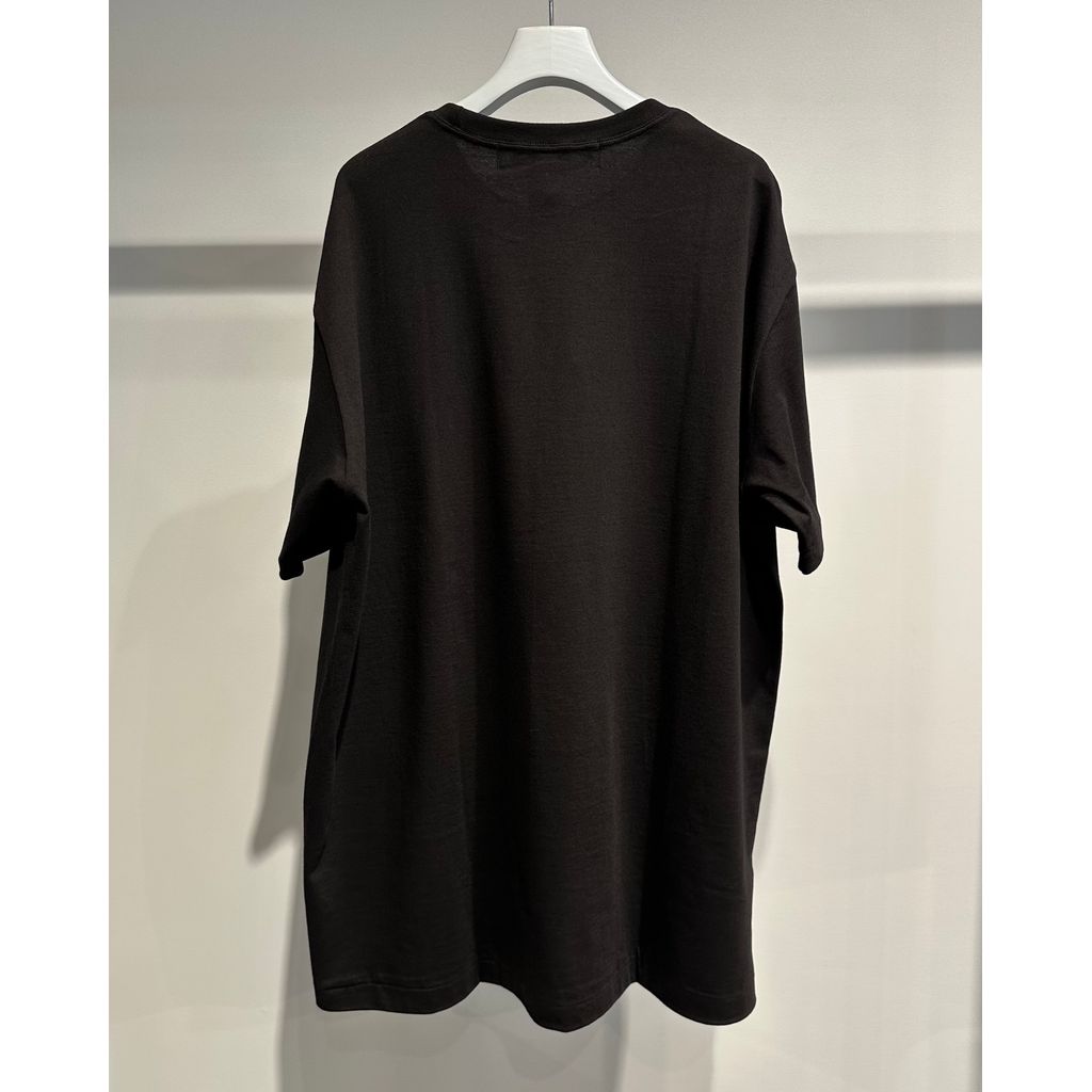 Ground Y JERSEY FLOCKY BOX LOGO T-SHIRT