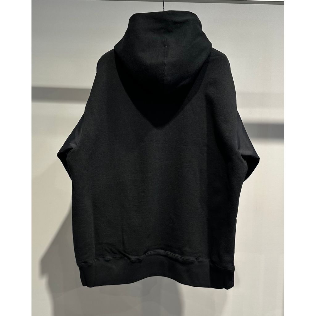 COMME des GARCONS HOMME MILITALY MIX SWEAT HOODY(BLACK)