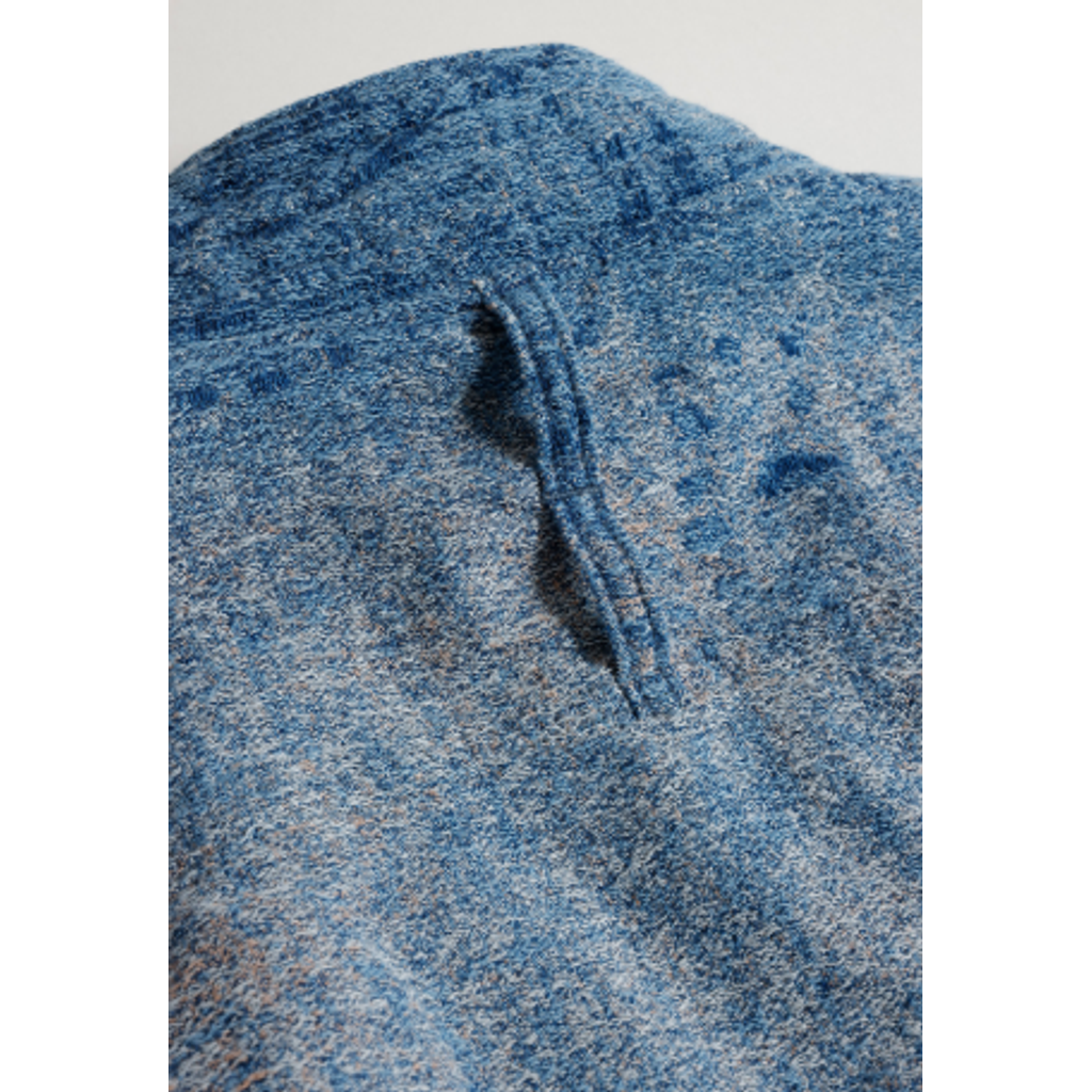 FDMTL BORO JAQUARD HAORI SHIRT 3YR WASH